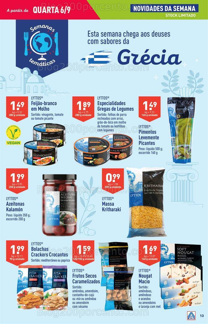 Antevisão Folheto ALDI Promoções de 6 a 12 setembro