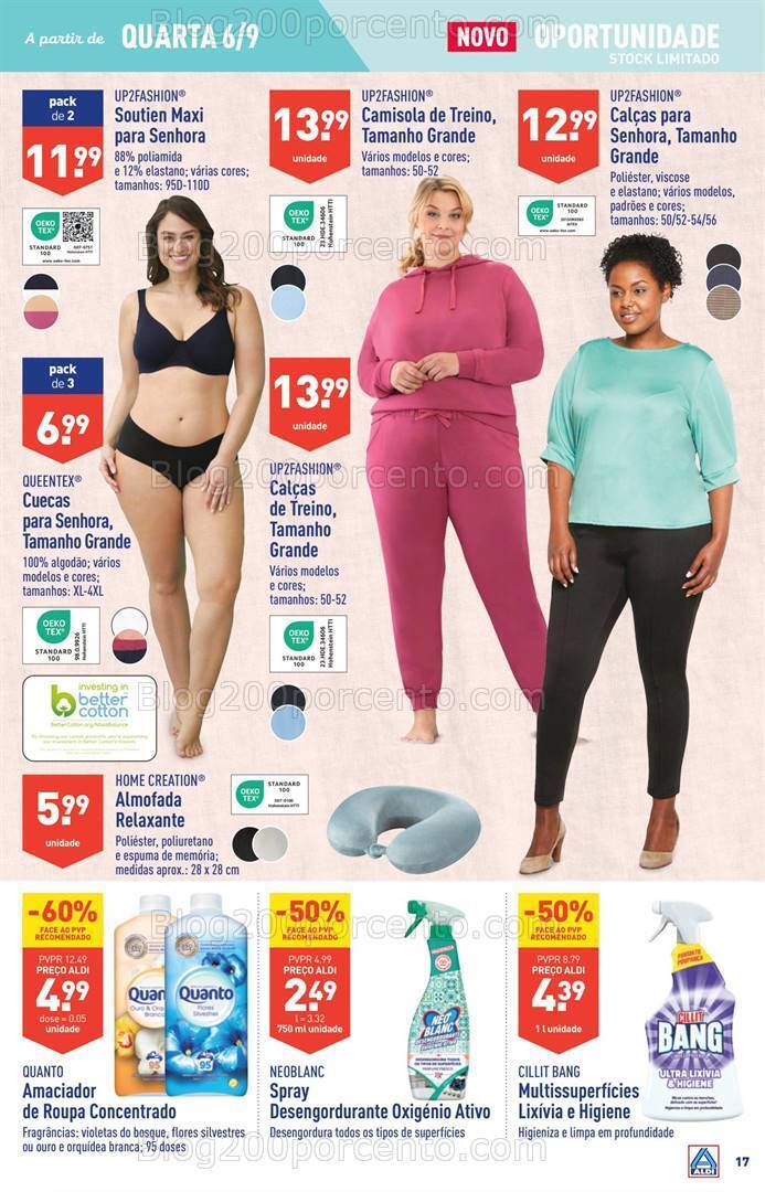 Antevisão Folheto ALDI Bazar Promoções a partir de 6 setembro