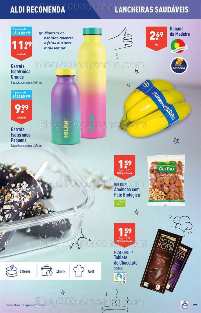 Antevisão Folheto ALDI Promoções de 6 a 12 setembro