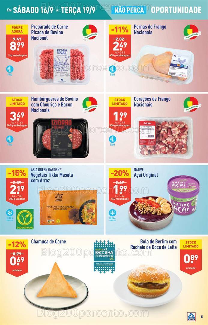 Antevisão Folheto ALDI Promoções de 13 a 19 setembro