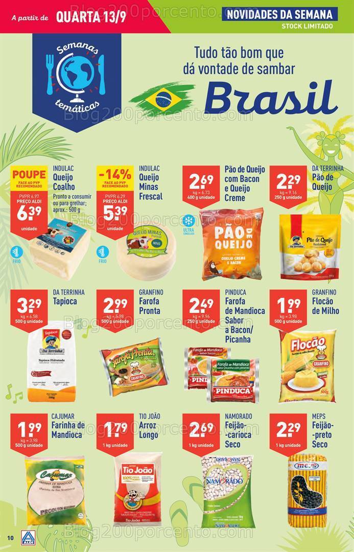 Antevisão Folheto ALDI Sabores do Mundo Promoções de 13 a 19 setembro