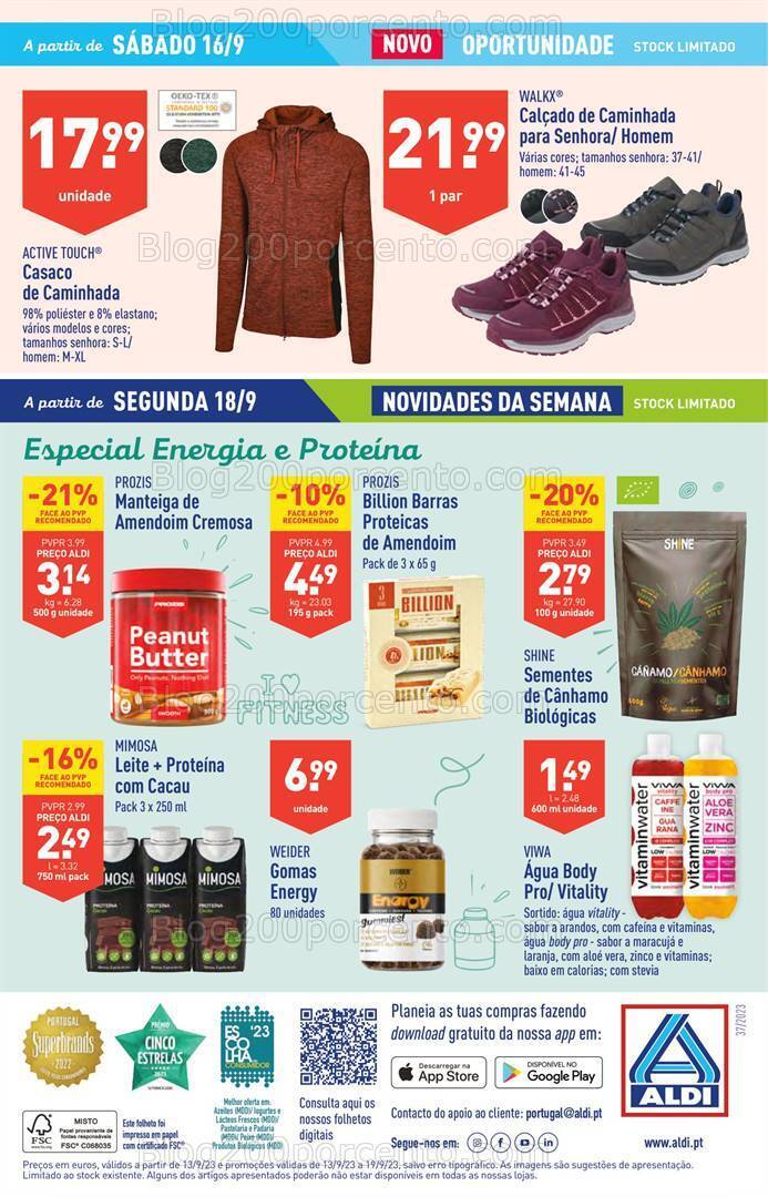 Antevisão Folheto ALDI Bazar Promoções a partir de 16 setembro