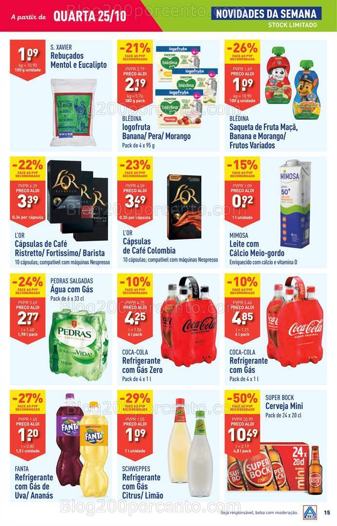 Antevisão Folheto ALDI Promoções de 25 a 31 outubro