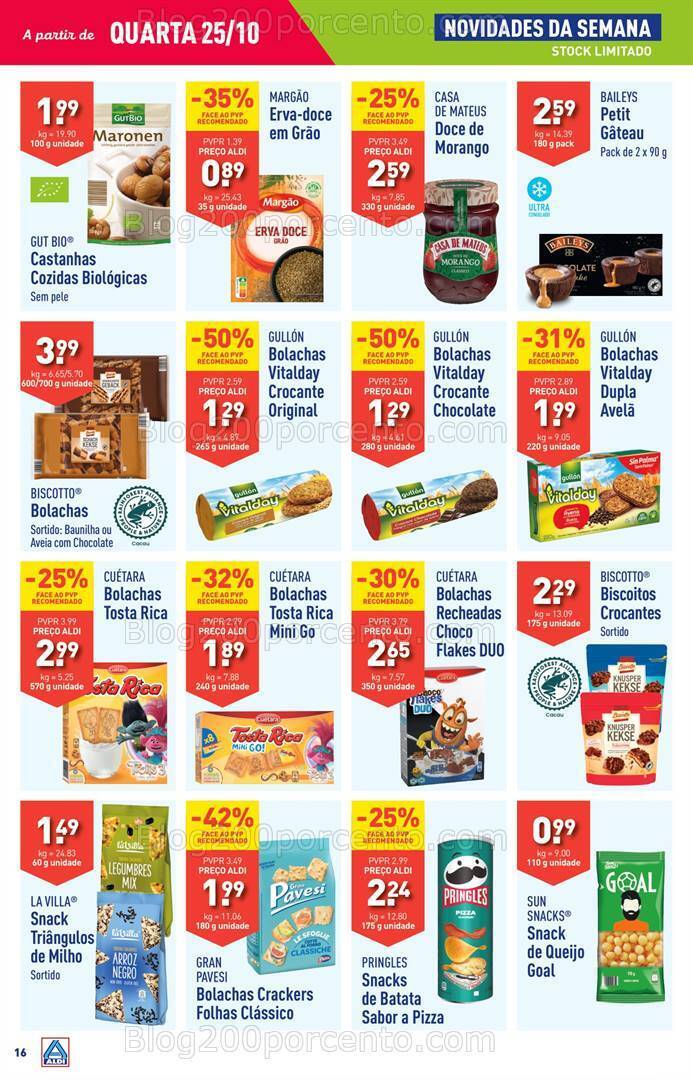 Antevisão Folheto ALDI Promoções de 25 a 31 outubro