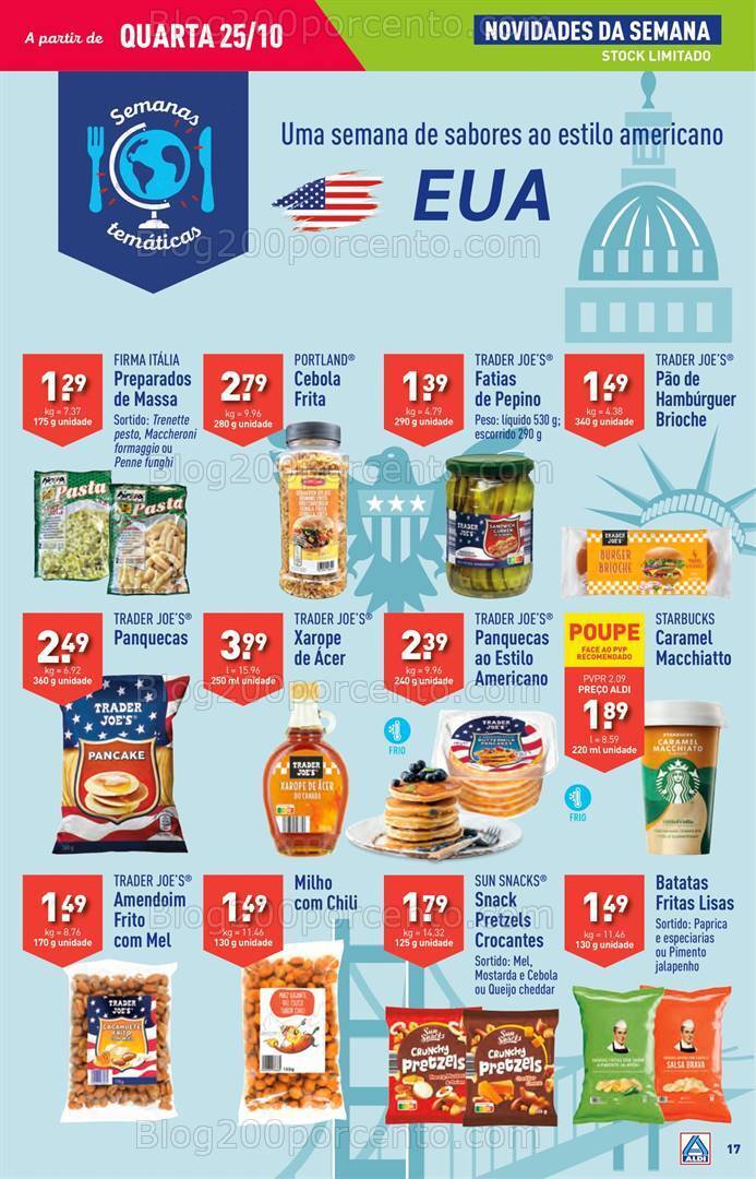 Antevisão Folheto ALDI Promoções de 25 a 31 outubro