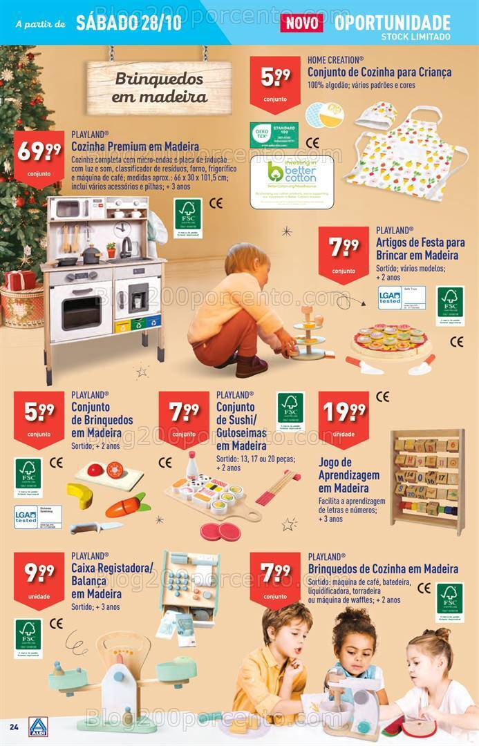 Antevisão Folheto ALDI Promoções de 25 a 31 outubro