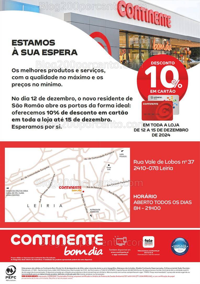 Antevisão Folheto CONTINENTE Aberturas Promoções de 13 a 19 dezembro