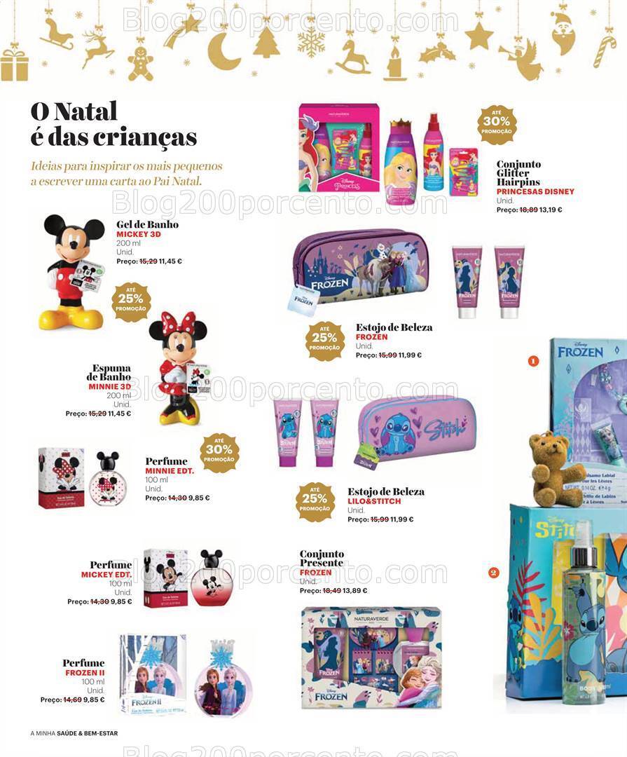 Antevisão Folheto AUCHAN Saúde e Bem-Estar Natal Promoções de 8 novembro a 26 dezembro