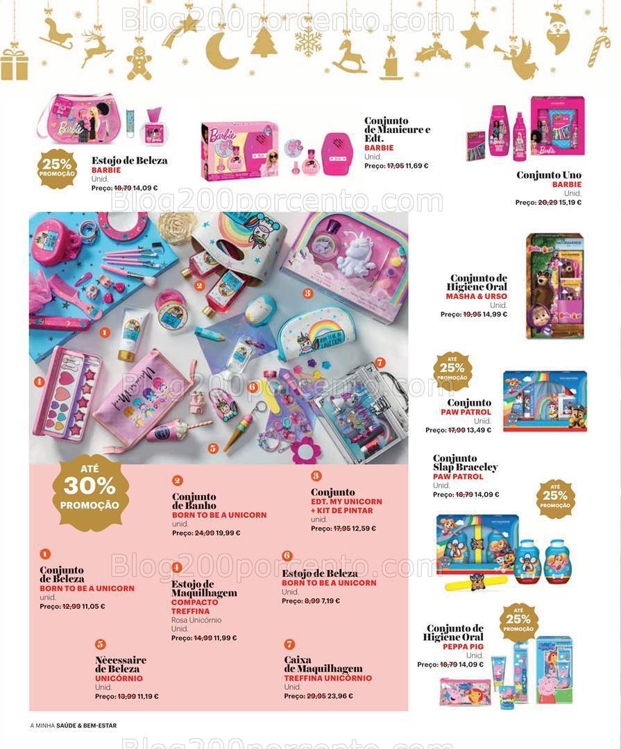 Antevisão Folheto AUCHAN Saúde e Bem-Estar Natal Promoções de 8 novembro a 26 dezembro