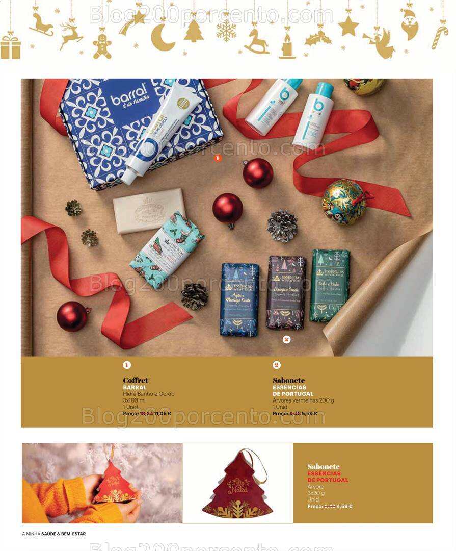 Antevisão Folheto AUCHAN Saúde e Bem-Estar Natal Promoções de 8 novembro a 26 dezembro