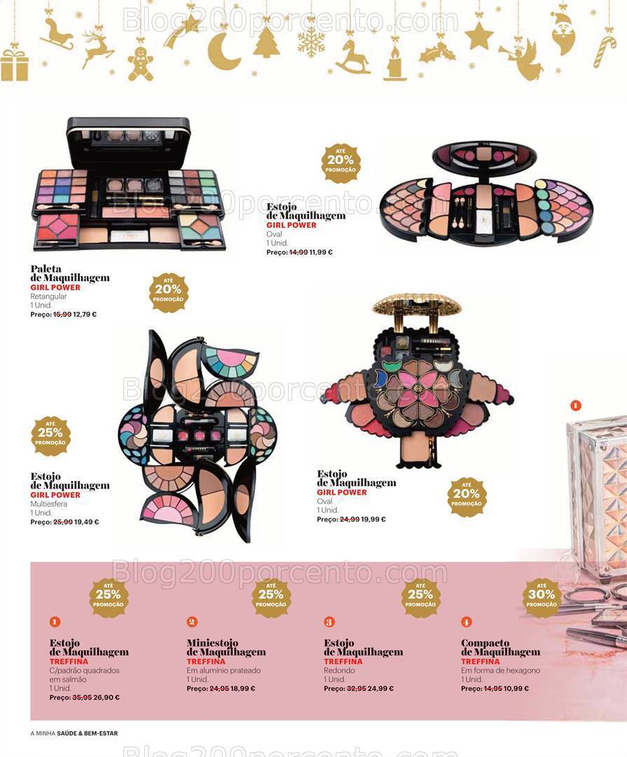 Antevisão Folheto AUCHAN Saúde e Bem-Estar Natal Promoções de 8 novembro a 26 dezembro