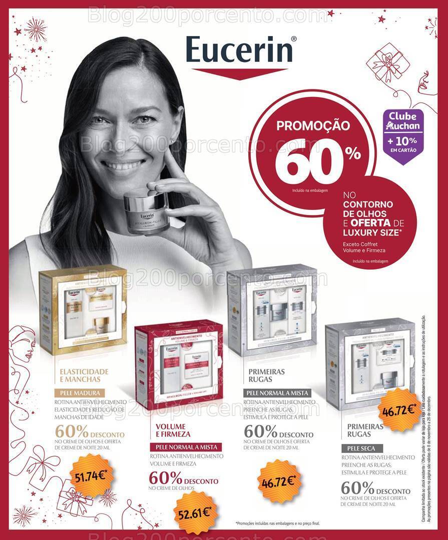 Antevisão Folheto AUCHAN Saúde e Bem-Estar Natal Promoções de 8 novembro a 26 dezembro