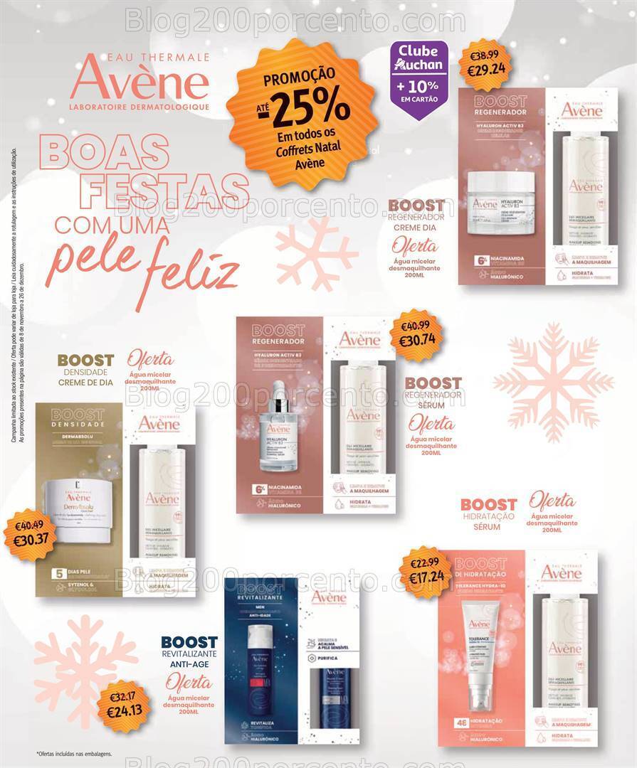 Antevisão Folheto AUCHAN Saúde e Bem-Estar Natal Promoções de 8 novembro a 26 dezembro