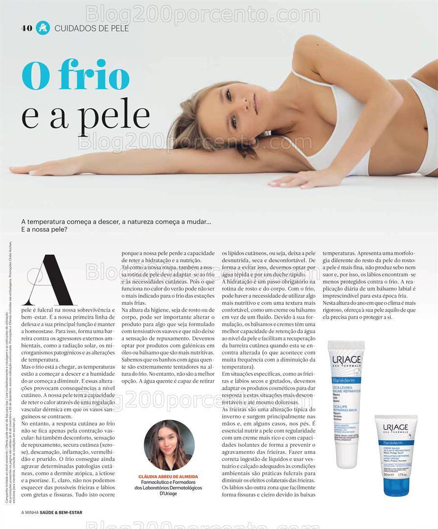 Antevisão Folheto AUCHAN Saúde e Bem-Estar Natal Promoções de 8 novembro a 26 dezembro