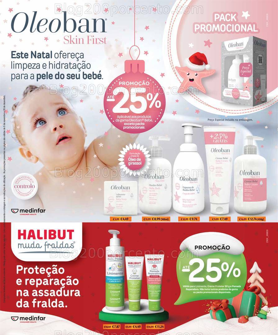 Antevisão Folheto AUCHAN Saúde e Bem-Estar Natal Promoções de 8 novembro a 26 dezembro