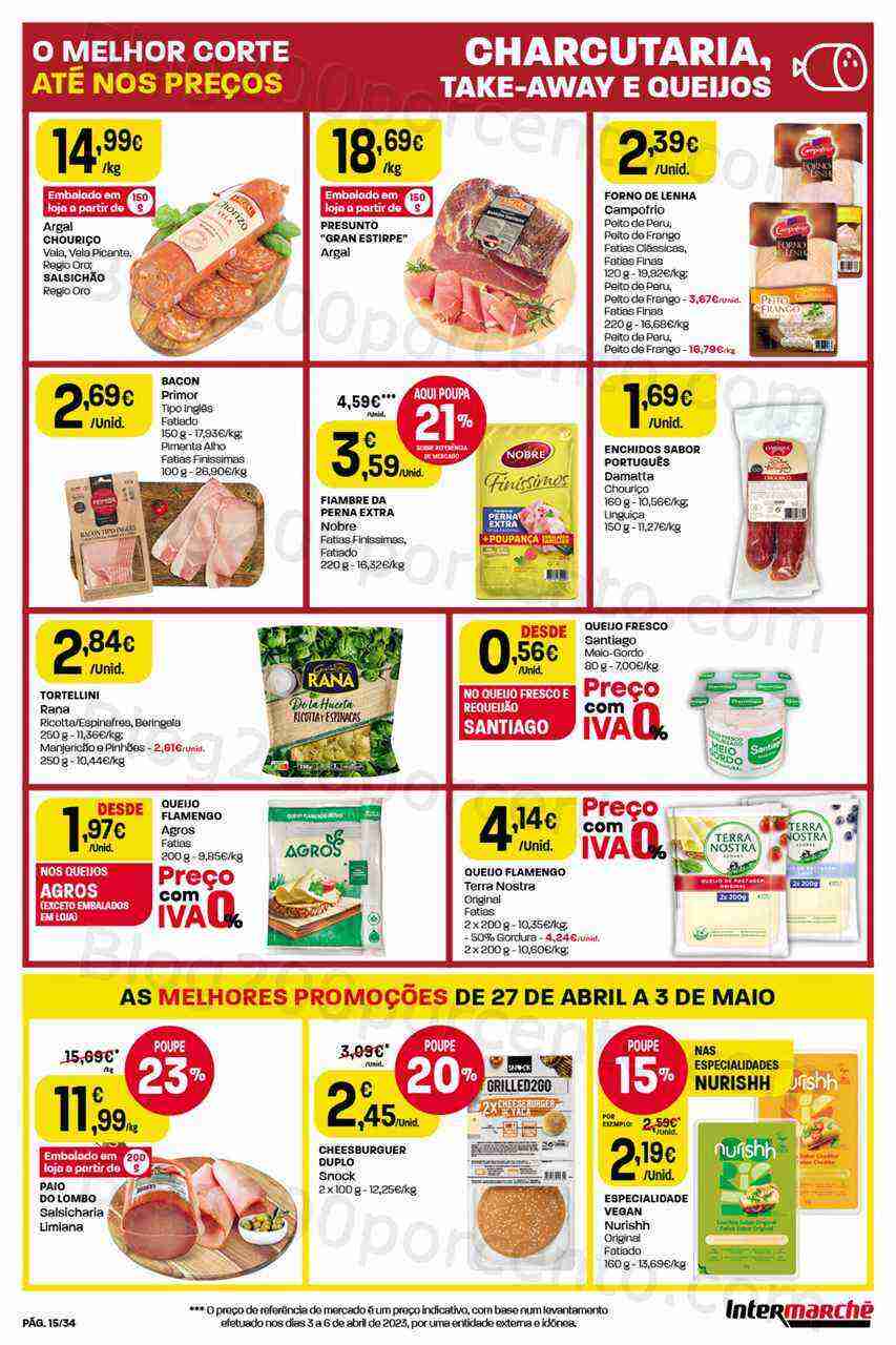 Antevisão Folheto INTERMARCHÉ Promoções de 27 abril a 3 maio
