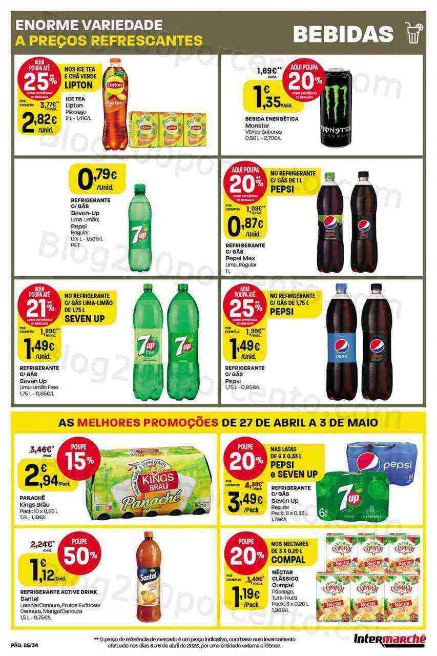 Antevisão Folheto INTERMARCHÉ Promoções de 27 abril a 3 maio