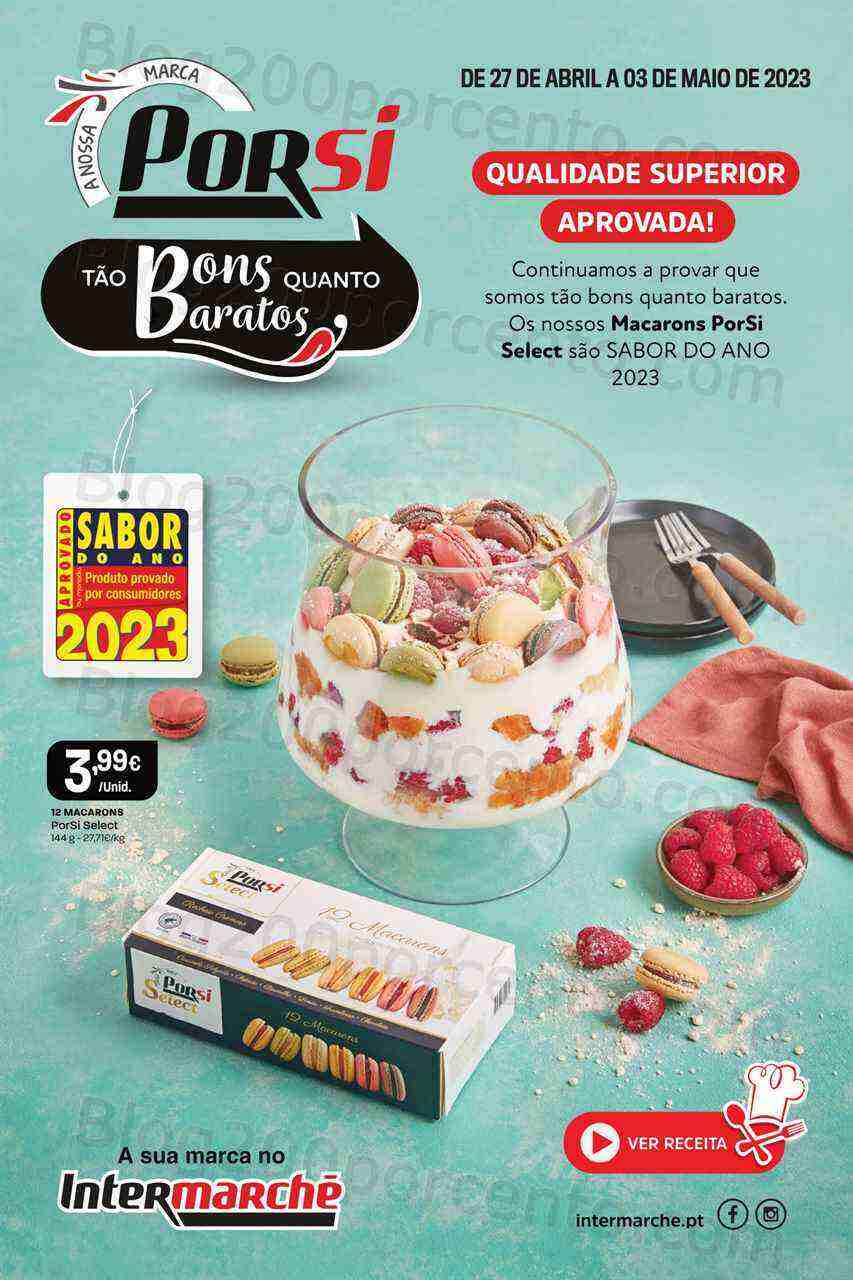 Antevisão Folheto INTERMARCHÉ Extra Promoções de 27 abril a 3 maio