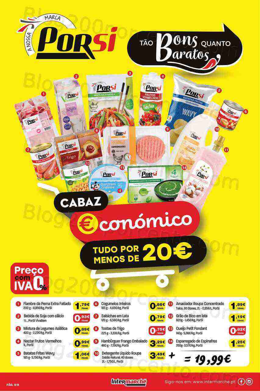 Antevisão Folheto INTERMARCHÉ Especial Porsi Promoções de 11 a 17 maio
