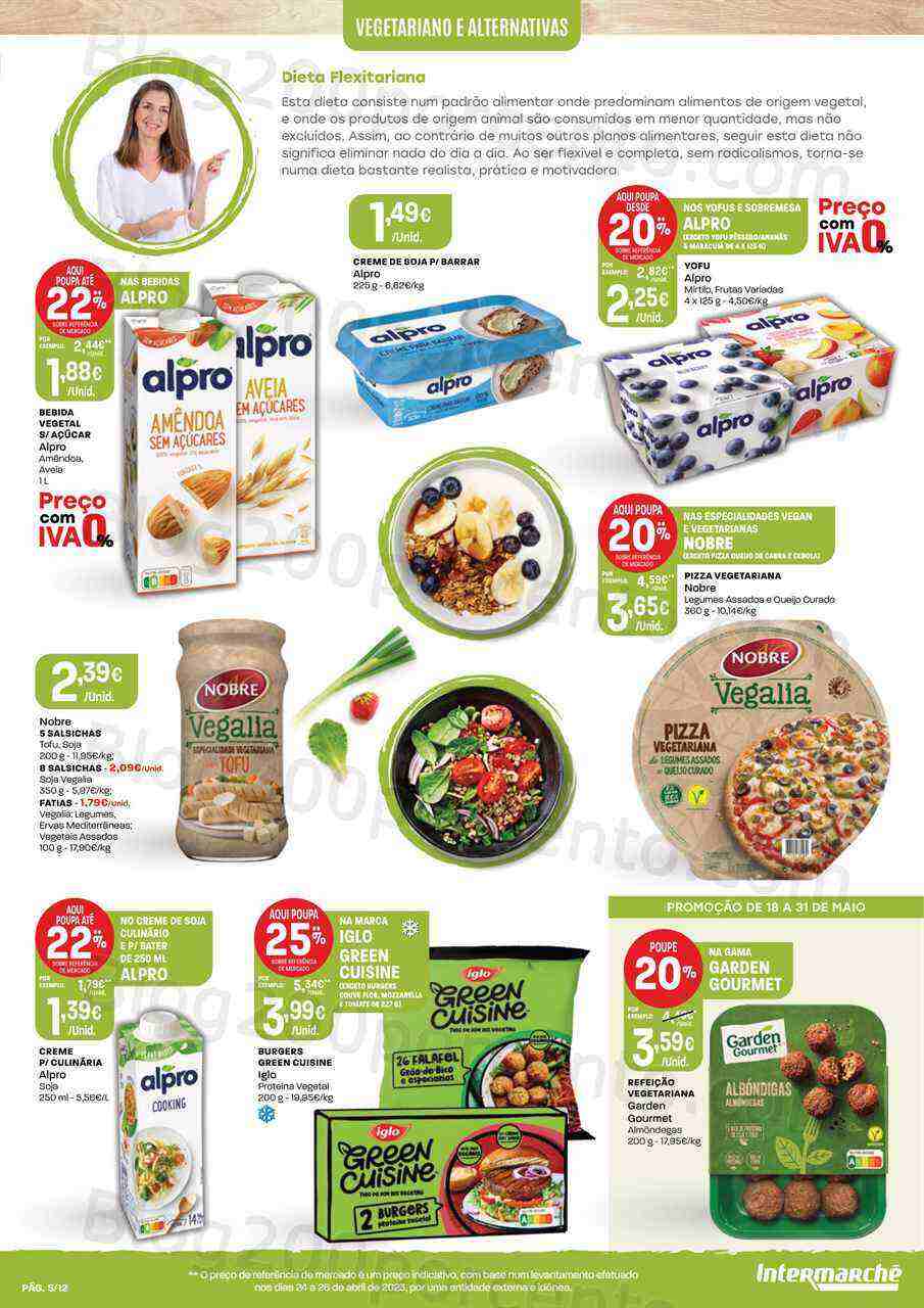 Antevisão Folheto INTERMARCHÉ Vida Saudável Promoções de 18 a 31 maio