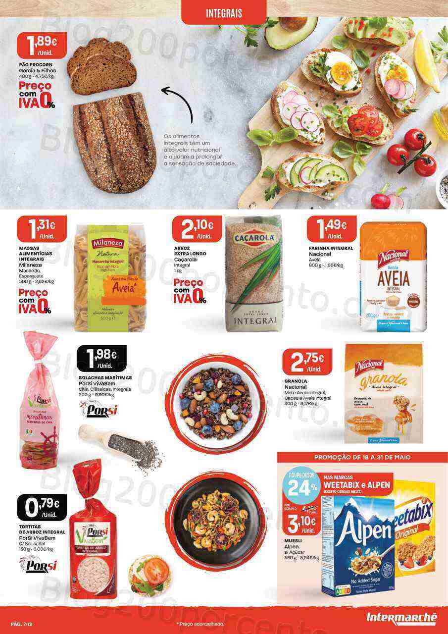 Antevisão Folheto INTERMARCHÉ Vida Saudável Promoções de 18 a 31 maio