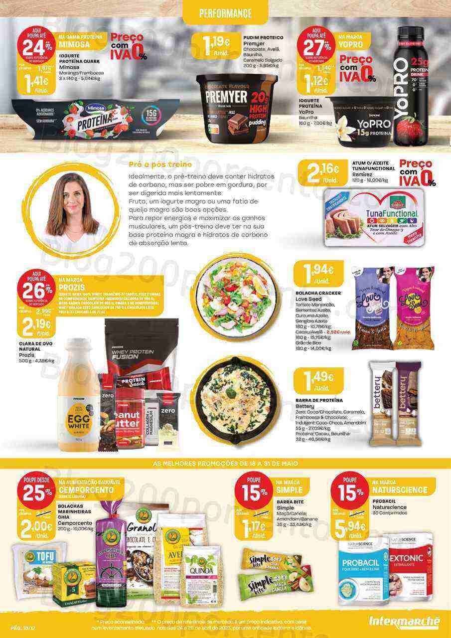 Antevisão Folheto INTERMARCHÉ Vida Saudável Promoções de 18 a 31 maio