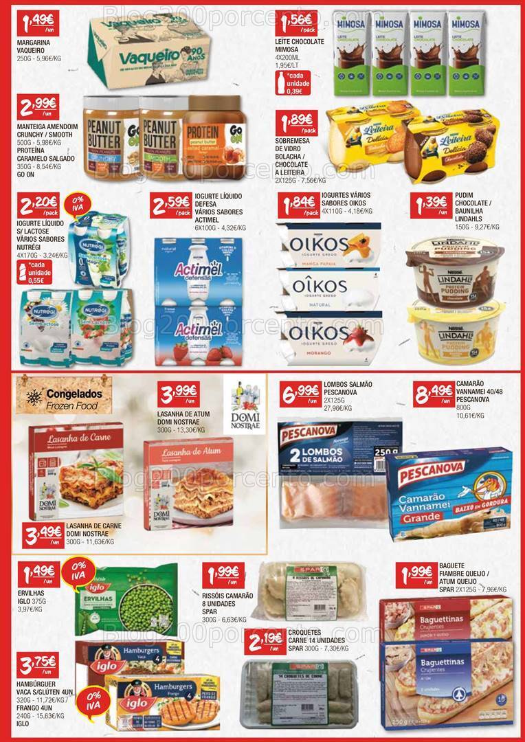 Antevisão Folheto SPAR Promoções de 14 a 26 novembro