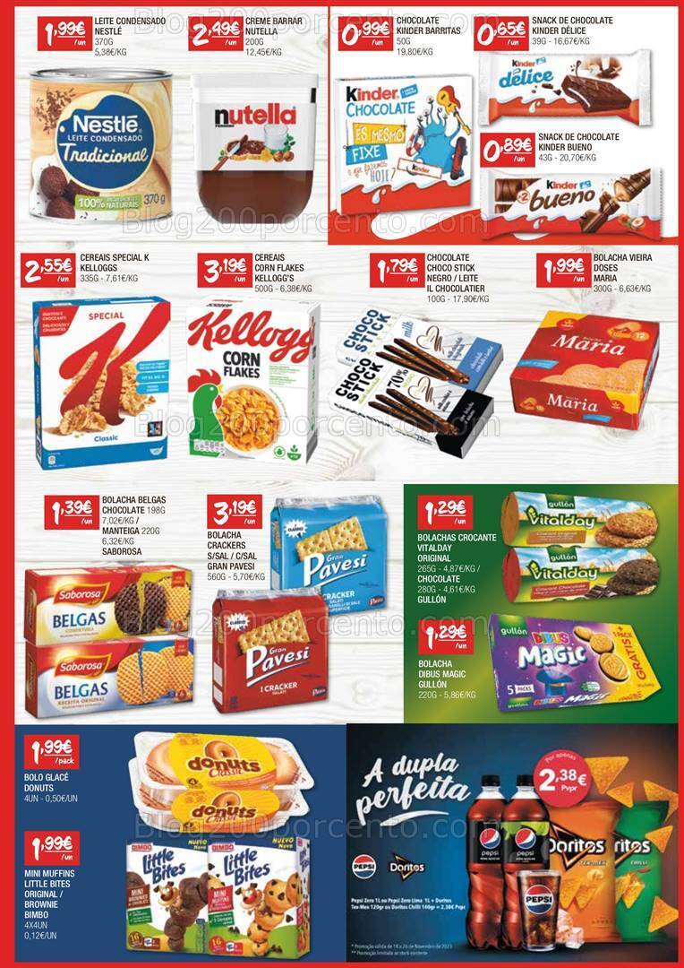 Antevisão Folheto SPAR Promoções de 14 a 26 novembro