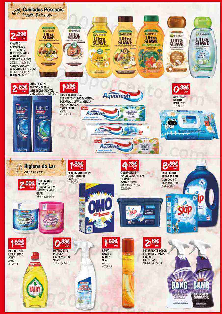 Antevisão Folheto SPAR Promoções até 16 abril