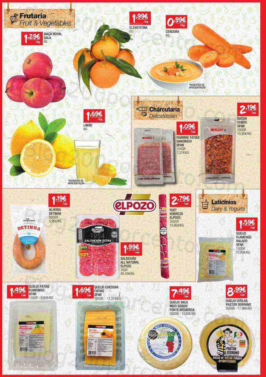 Antevisão Folheto SPAR Promoções de 7 a 19 março