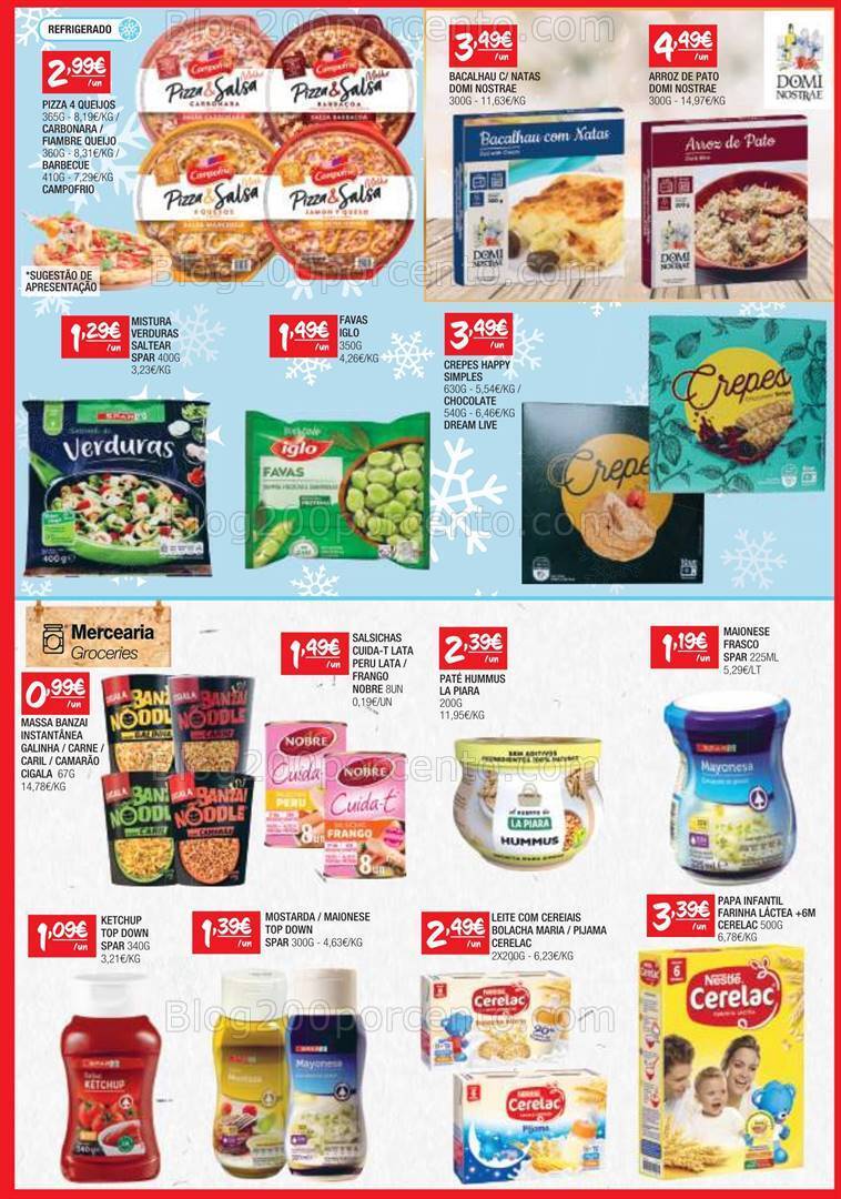 Antevisão Folheto SPAR Promoções de 26 dezembro a 7 janeiro