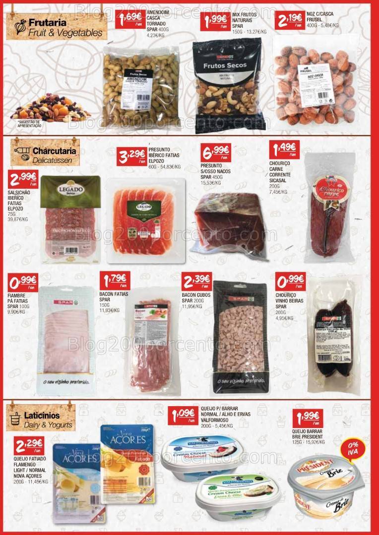 Antevisão Folheto SPAR Promoções de 28 novembro de 10 dezembro