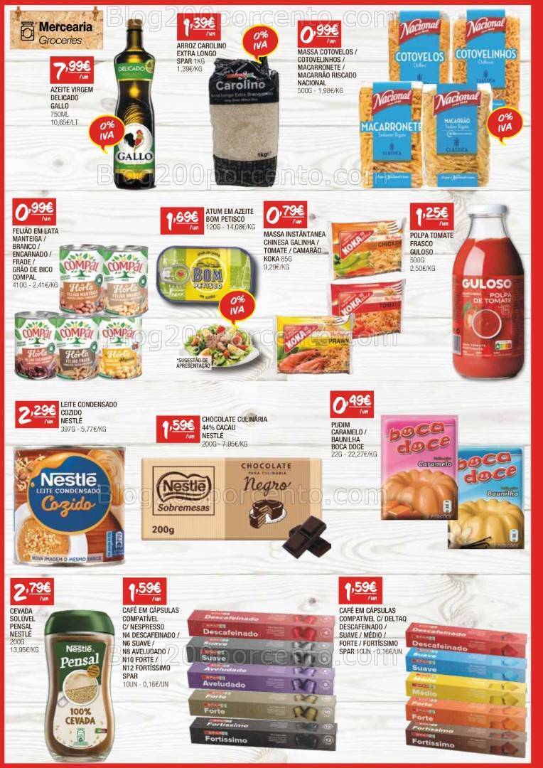 Antevisão Folheto SPAR Promoções de 28 novembro de 10 dezembro