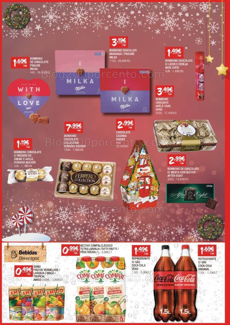 Antevisão Folheto SPAR Promoções de 28 novembro de 10 dezembro