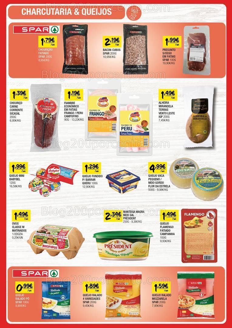 Antevisão Folheto SPAR Promoções de 16 a 28 abril