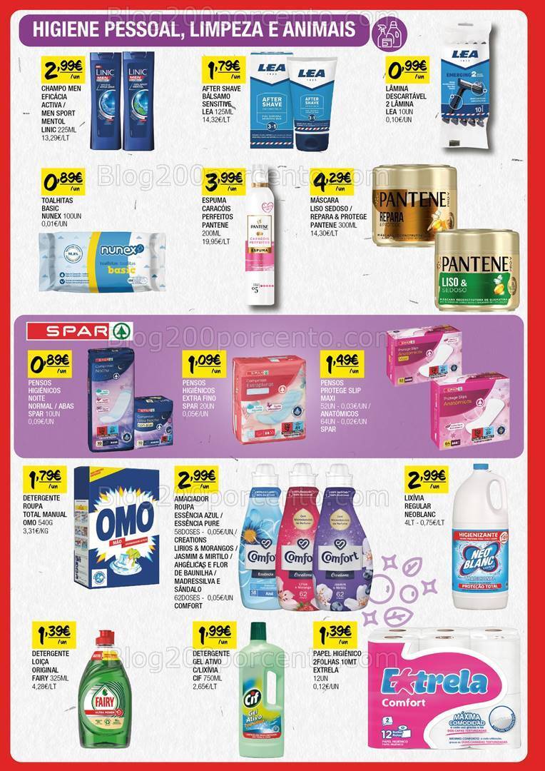 Antevisão Folheto SPAR Promoções de 16 a 28 abril