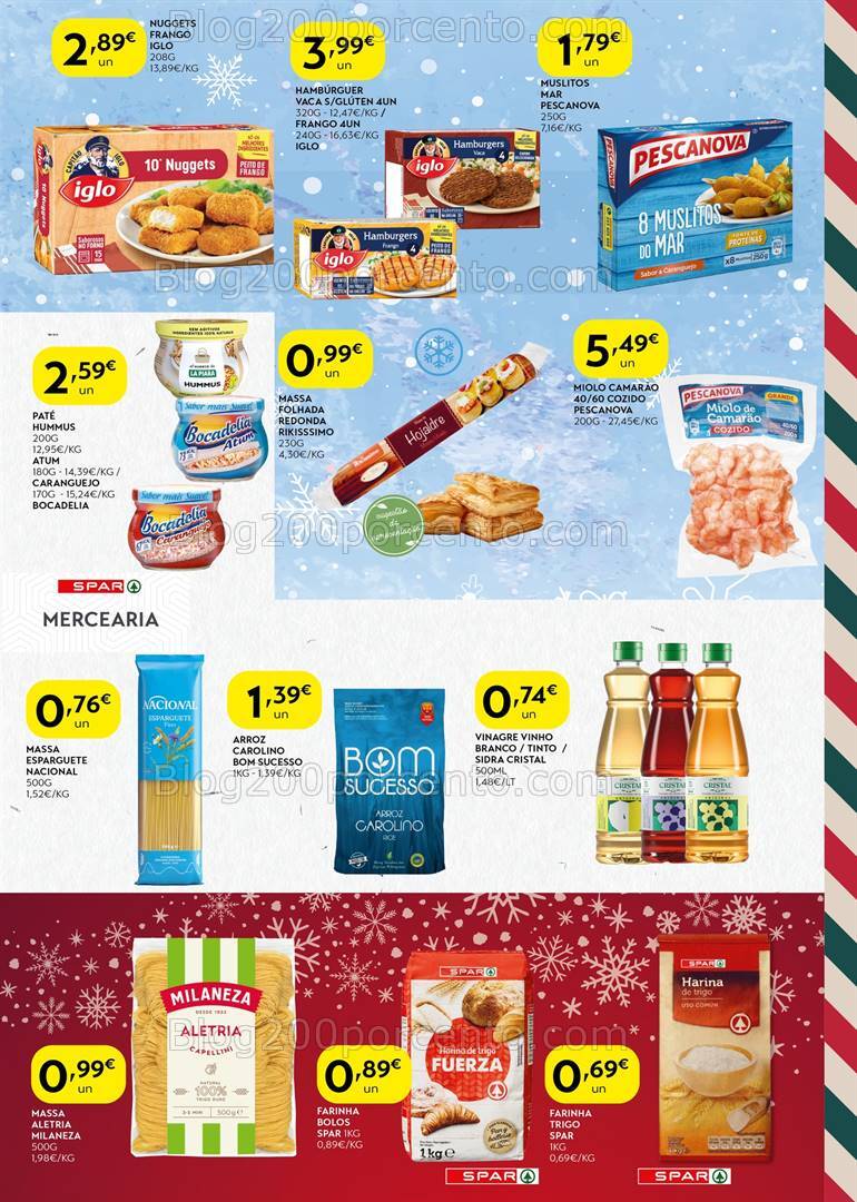 Antevisão Folheto SPAR Promoções de 11 a 22 dezembro
