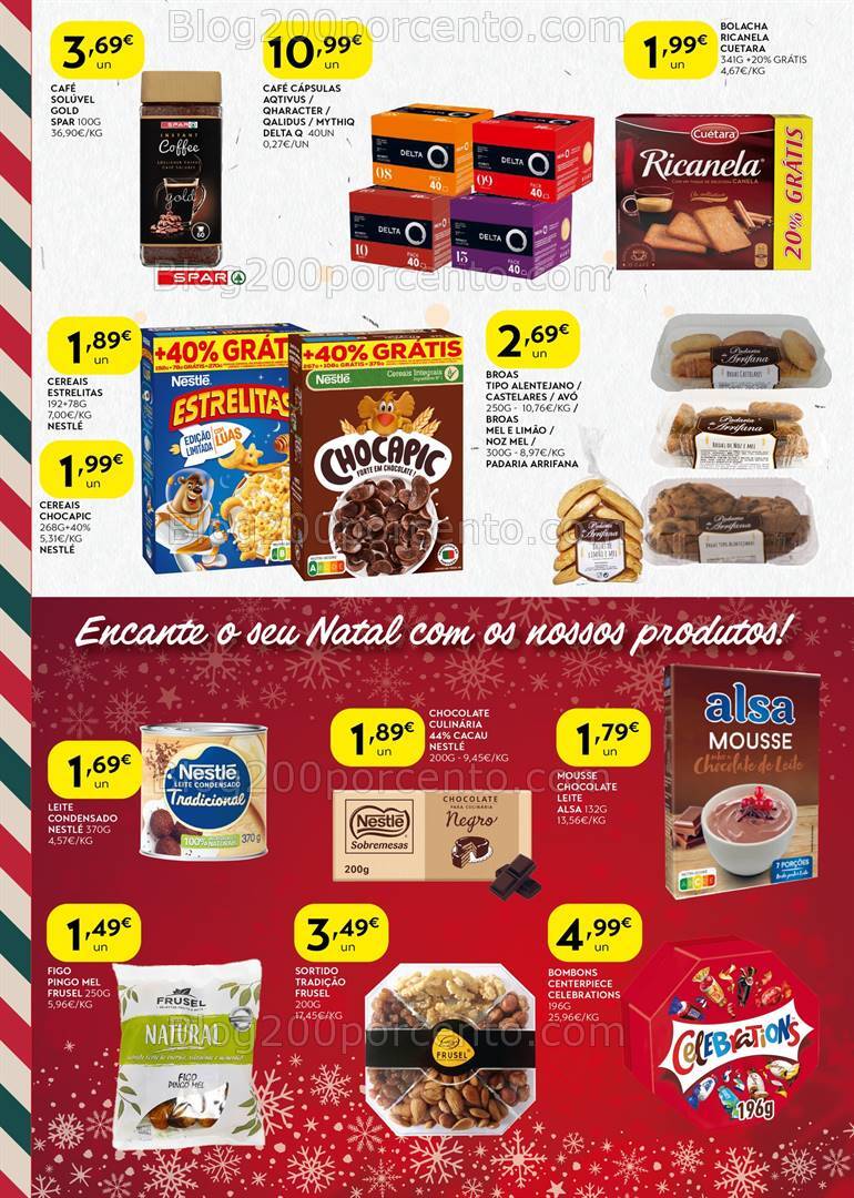 Antevisão Folheto SPAR Promoções de 11 a 22 dezembro