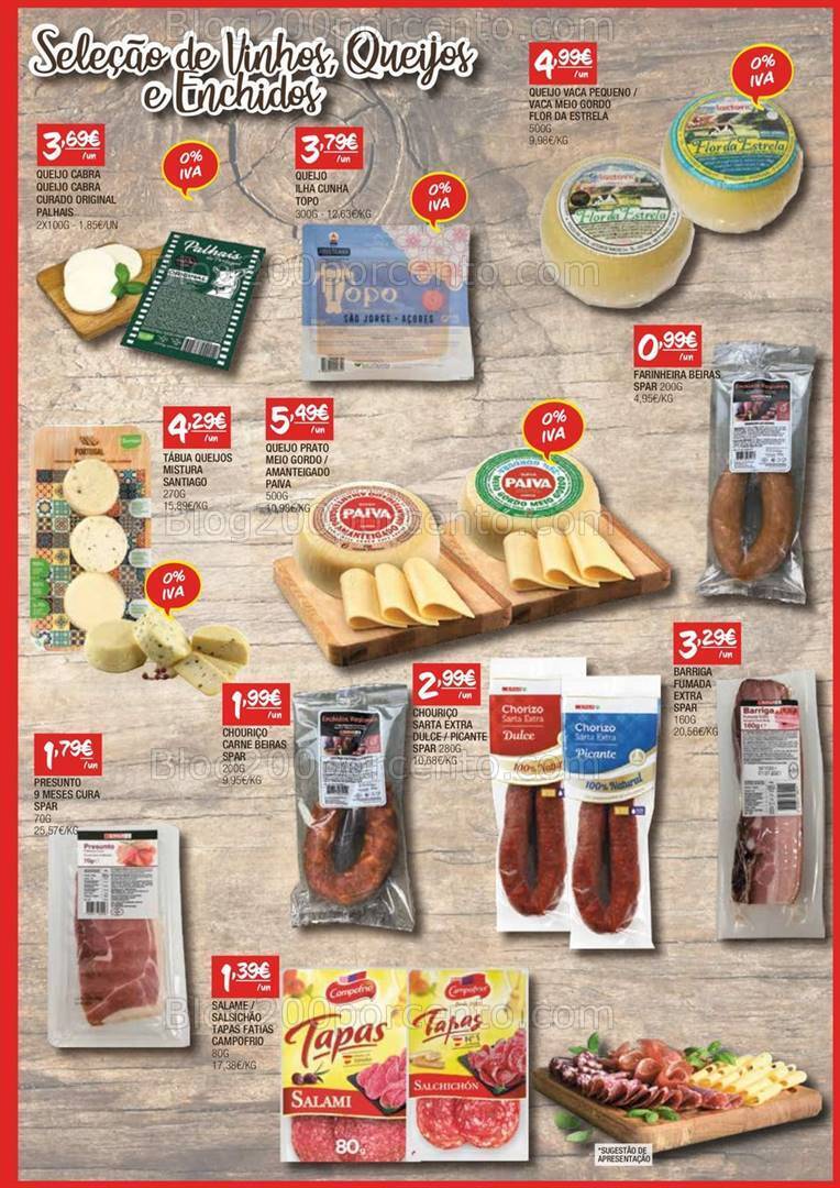 Antevisão Folheto SPAR Promoções de 19 setembro a 1 outubro