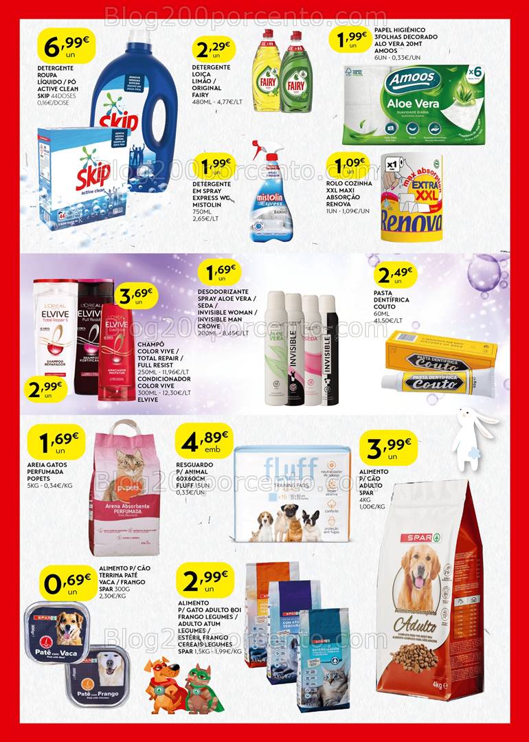 Antevisão Folheto SPAR Promoções de 1 a 13 abril