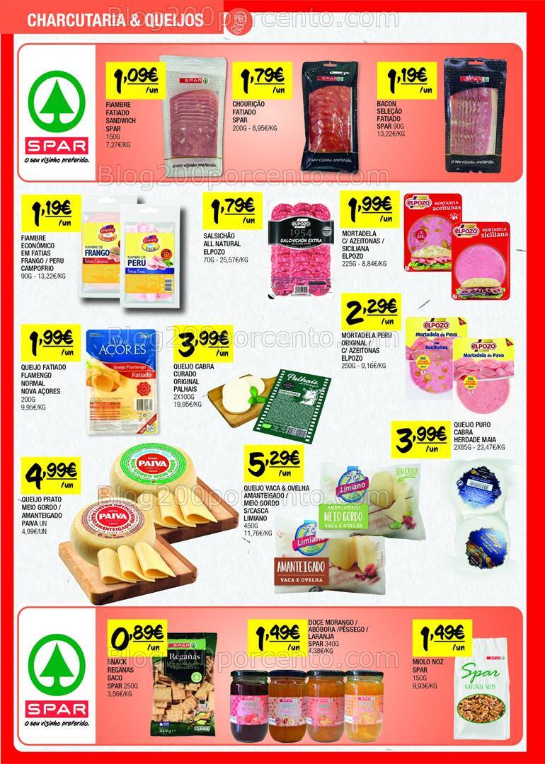 Antevisão Folheto SPAR Promoções de 1 a 13 outubro