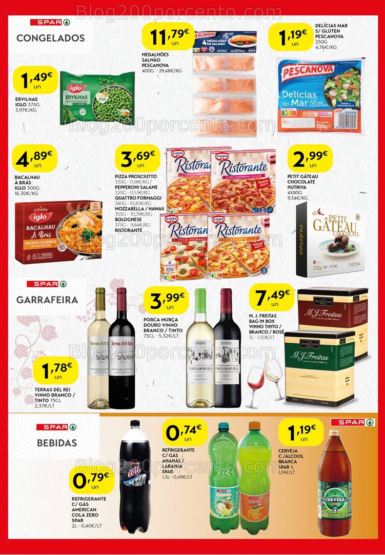 Antevisão Folheto SPAR Promoções de 21 janeiro a 2 fevereiro