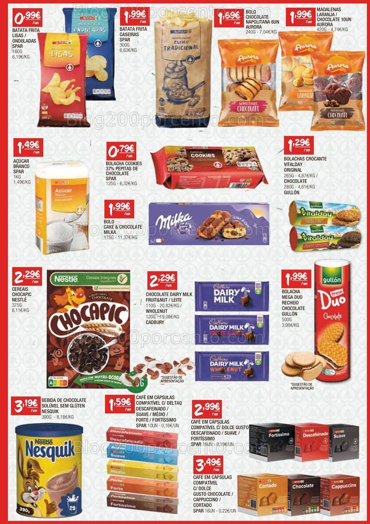 Antevisão Folheto SPAR Promoções de 23 janeiro a 4 fevereiro