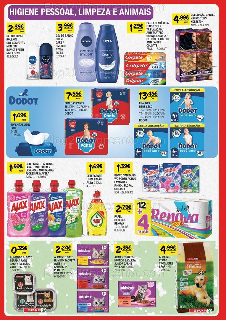 Antevisão Folheto SPAR Promoções de 2 a 14 abril