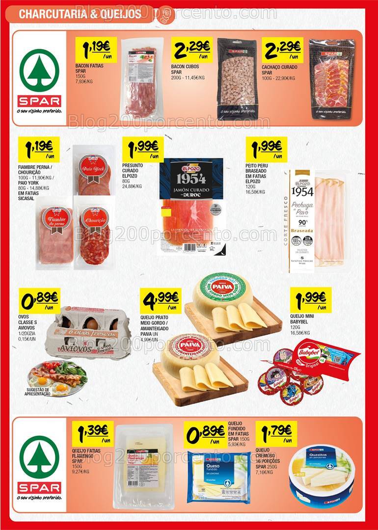 Antevisão Folheto SPAR Promoções de 3 a 15 setembro