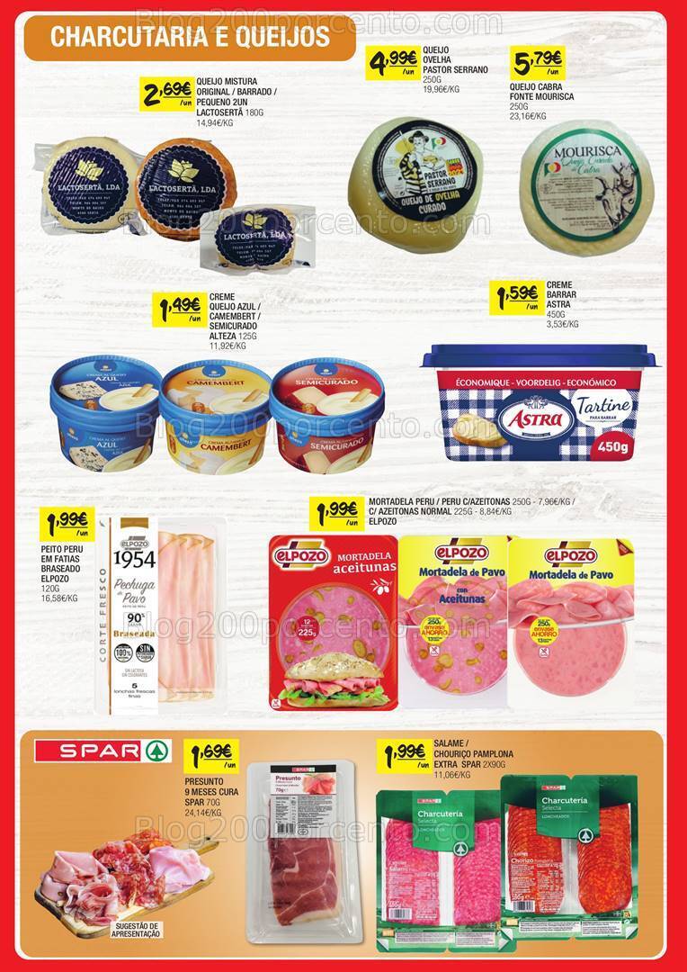 Antevisão Folheto SPAR Promoções de 5 a 17 março