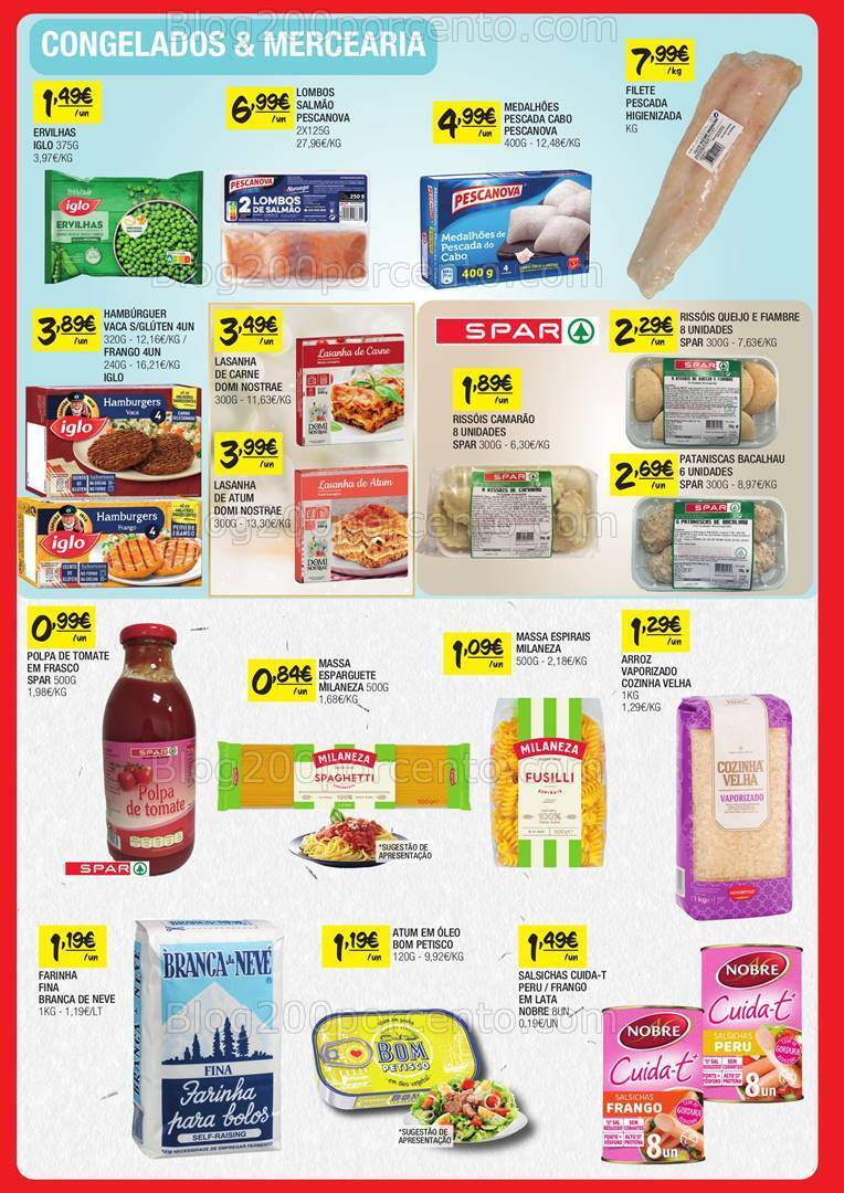 Antevisão Folheto SPAR Promoções de 5 a 17 março