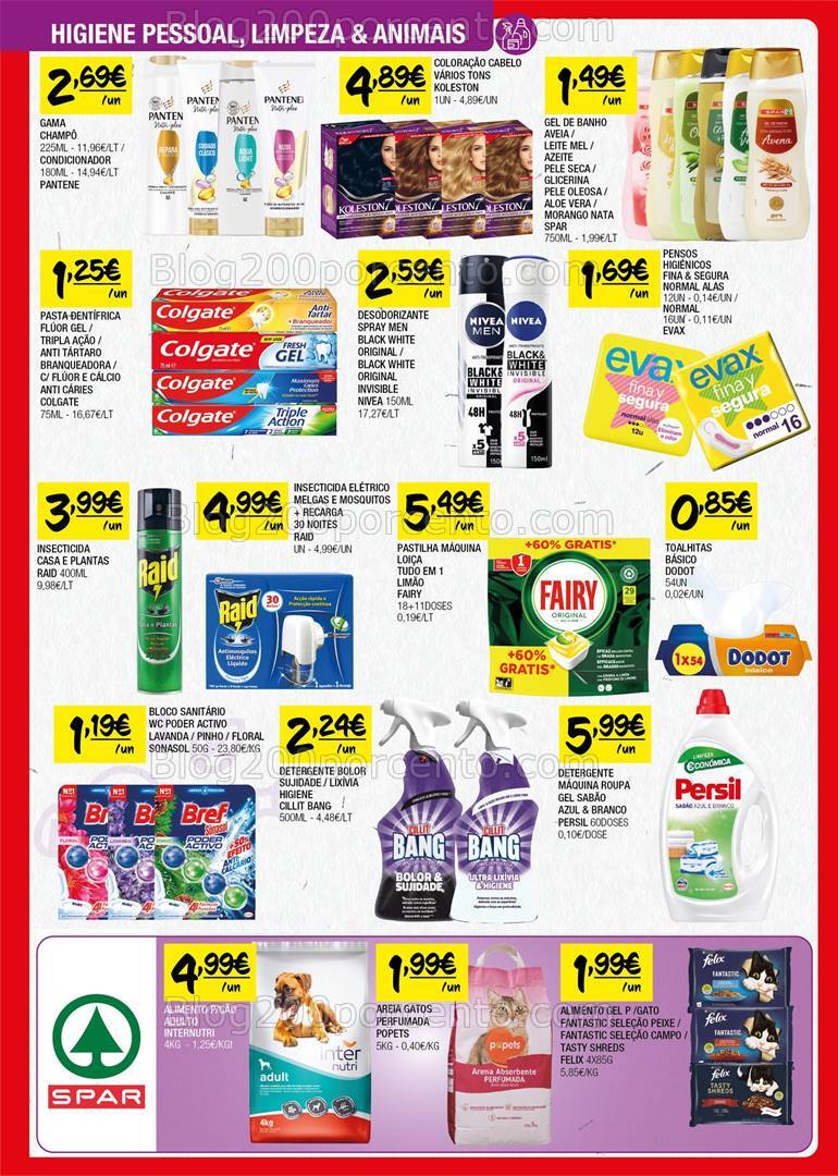 Antevisão Folheto SPAR Promoções de 6 a 18 agosto