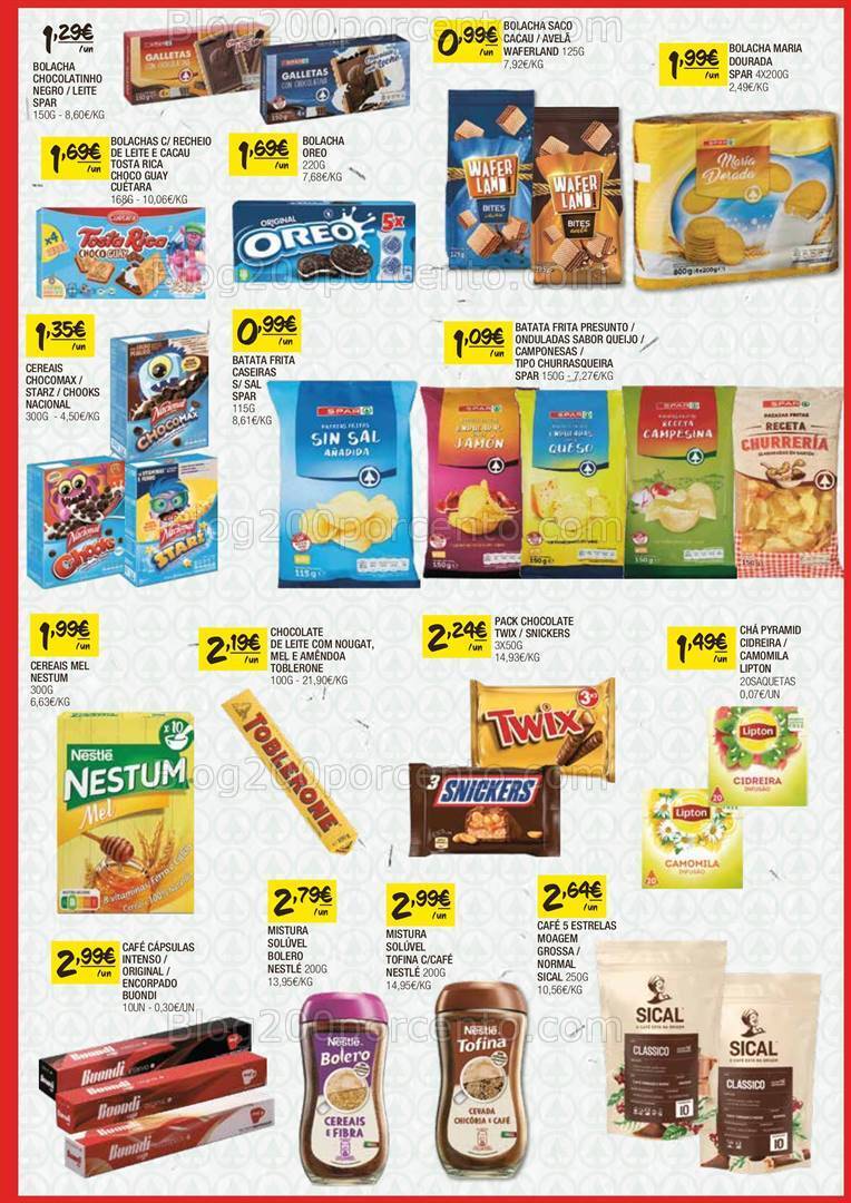 Antevisão Folheto SPAR Promoções de 6 a 18 fevereiro