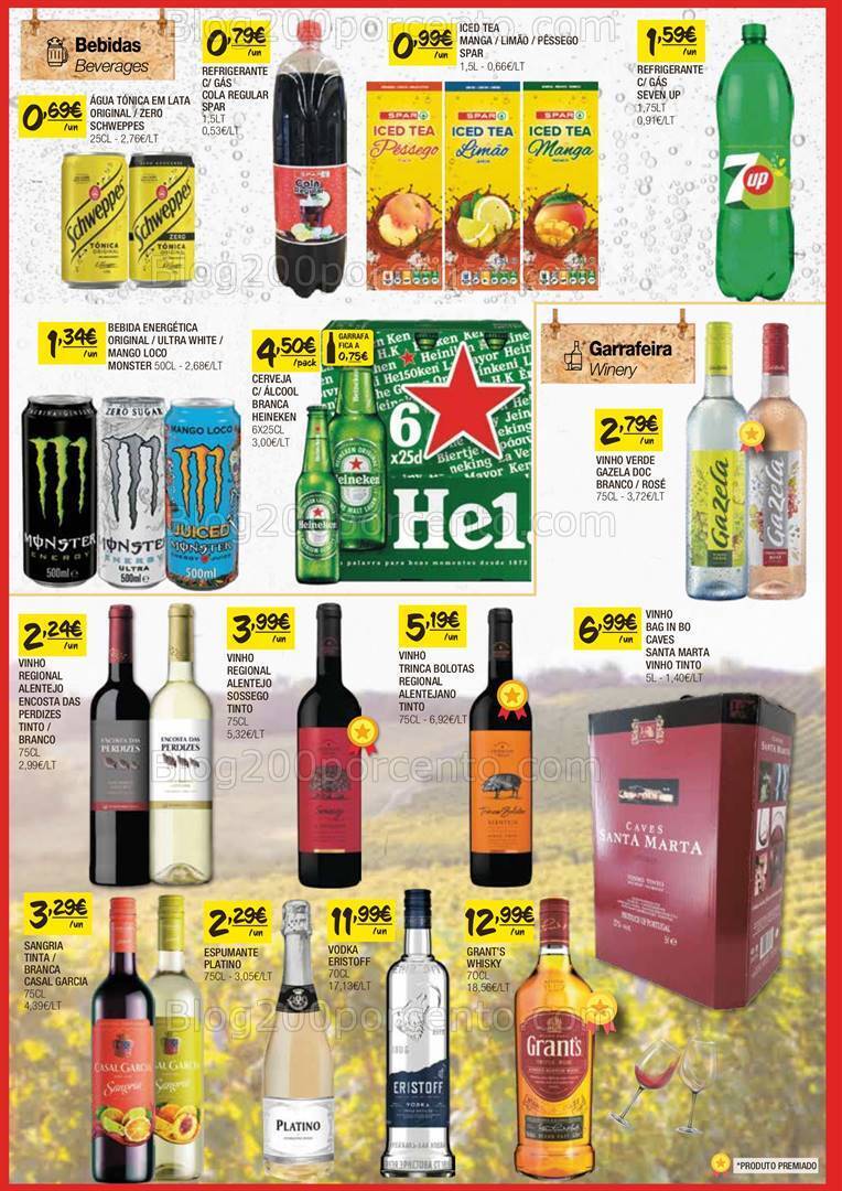 Antevisão Folheto SPAR Promoções de 6 a 18 fevereiro